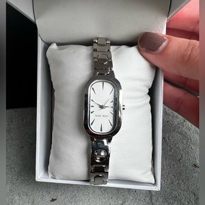 Nine West silver bracelet watch. NWT